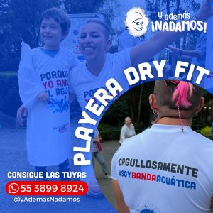 Playera DryFit - Yo amo el agua